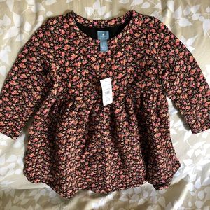 NWT Baby Gap Outlet Floral Tunic, size 3 years